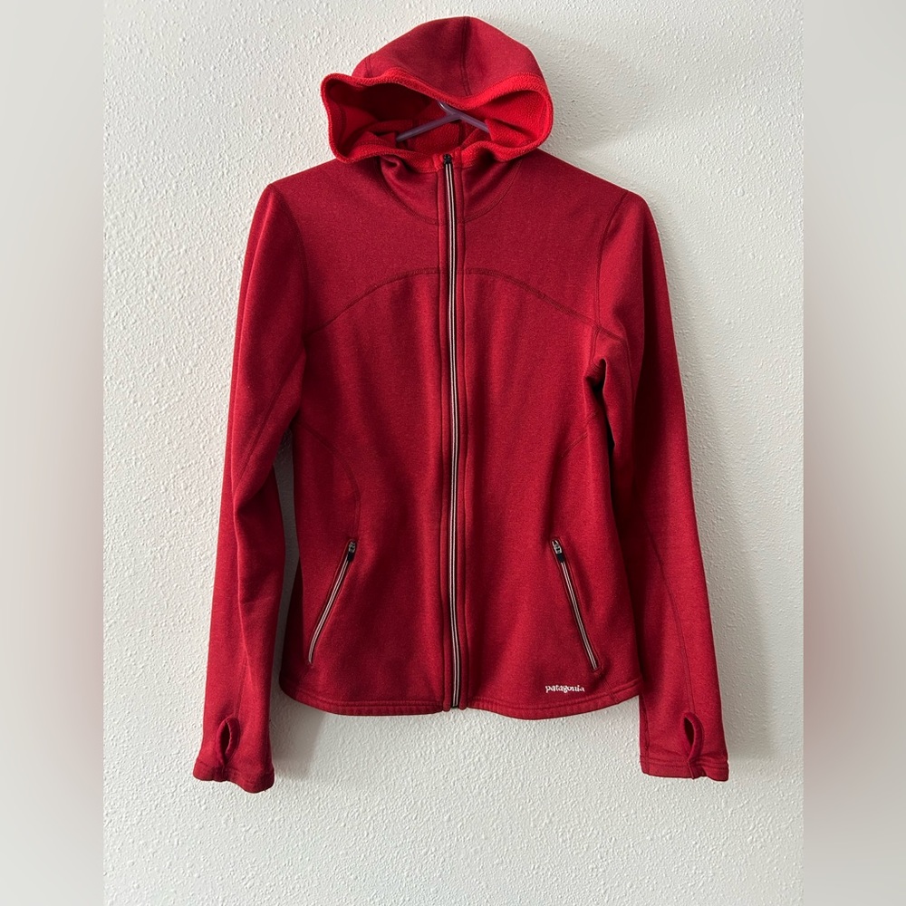 Patagonia zip up hoodie fleece